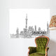 Shanghai Fantastic Abstract Design Wall Decal