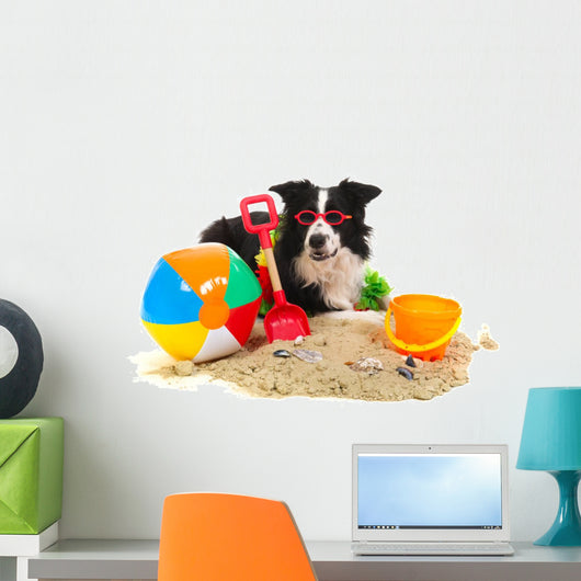 Dog Vacation Wall Decal