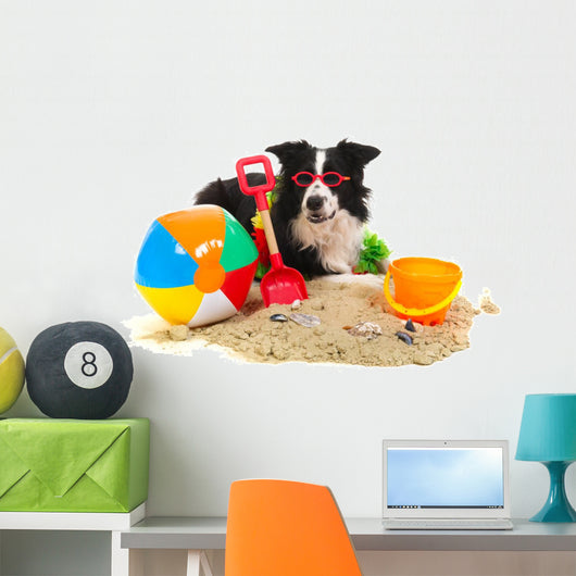 Dog Vacation Wall Decal