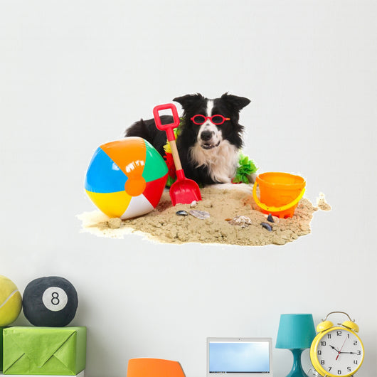 Dog Vacation Wall Decal