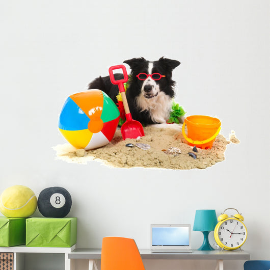 Dog Vacation Wall Decal