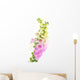 Purple and White Foxglove Wall Decal