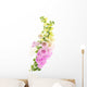 Purple and White Foxglove Wall Decal