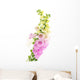 Purple and White Foxglove Wall Decal