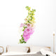 Purple and White Foxglove Wall Decal