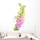 Purple and White Foxglove Wall Decal