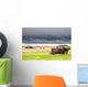 Old Rusty Tractor with Wall Decal