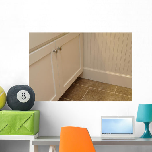 Wainscoting and Cabinets Wall Decal