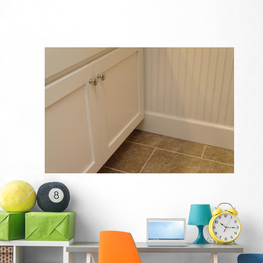 Wainscoting and Cabinets Wall Decal