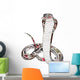 Stylized Paisley Cobra Illustration Wall Decal
