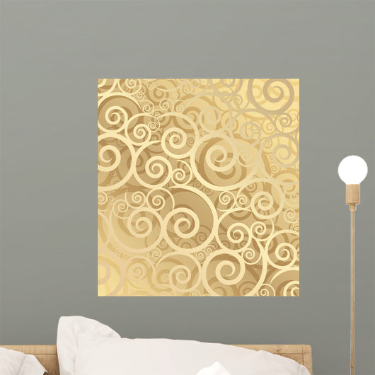 Set Ornate Vector Frames Wall Decal