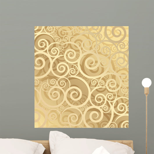 Set Ornate Vector Frames Wall Decal