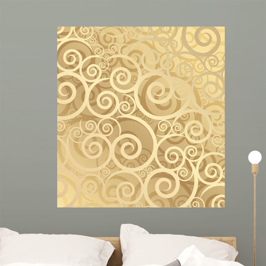 Set Ornate Vector Frames Wall Decal