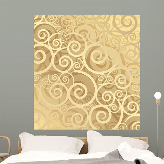Set Ornate Vector Frames Wall Decal