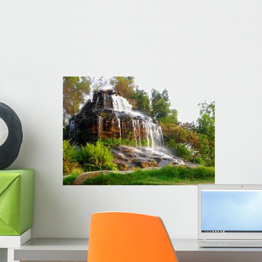 Waterfall Rock Formation Wall Decal