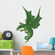 Green Dragon Sketch Wall Decal