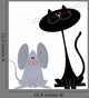 Cat and Mouse Wall Decal
