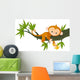 Baby Monkey Tree Wall Decal