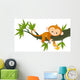 Baby Monkey Tree Wall Decal