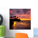 Tropical Beach Wall Decal Design 2