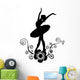Ballet Abstract Design 2 Wall Decal