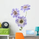 Purple Scabiosa Flowers Wall Decal
