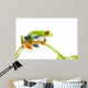Frog Stem Wall Decal