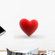 Grosses Rotes Herz Wall Decal