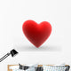 Grosses Rotes Herz Wall Decal