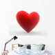 Grosses Rotes Herz Wall Decal