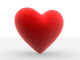 Grosses Rotes Herz Wall Decal