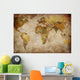 World Map Wall Decal