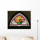 Painted Glasses Saint Church Wall Decal Design 3