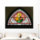Painted Glasses Saint Church Wall Decal Design 3