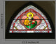 Painted Glasses Saint Church Wall Decal Design 3