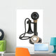 Antique Candlestick Telephone Wall Decal