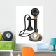 Antique Candlestick Telephone Wall Decal