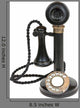 Antique Candlestick Telephone Wall Decal