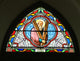 Painted Glasses Saint Church Wall Decal Design 2
