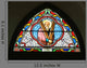 Painted Glasses Saint Church Wall Decal Design 2