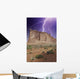 Storm over Monument Valley Wall Decal
