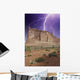 Storm over Monument Valley Wall Decal