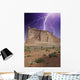 Storm over Monument Valley Wall Decal