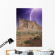 Storm over Monument Valley Wall Decal