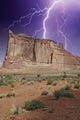 Storm over Monument Valley Wall Decal