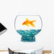 Gold Fish Aquarium Wall Decal