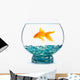 Gold Fish Aquarium Wall Decal
