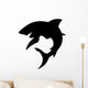 Shark Silhouette Wall Decal