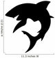 Shark Silhouette Wall Decal