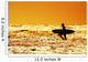 Surfing and Sunset Wall Decal
